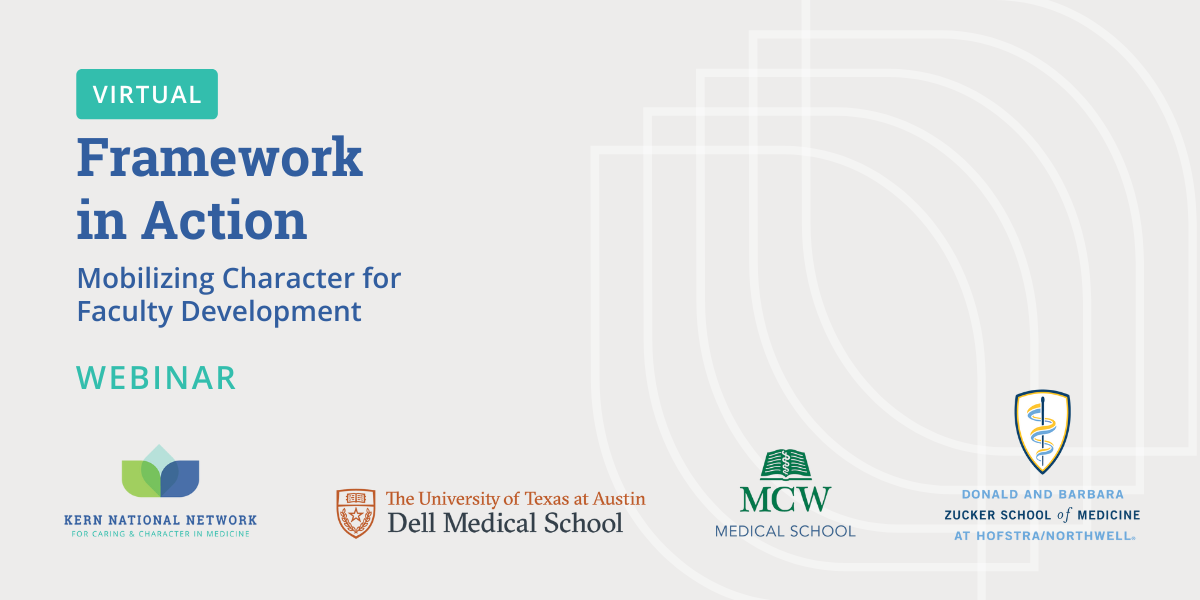 Framework in Action: Mobilizing Character for Faculty Development